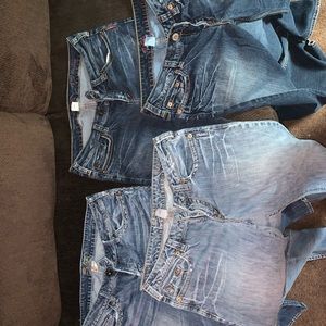 4 pairs Silver Jeans